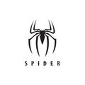 Spider inspiration logo design vector template