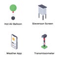 Weather Equipment Icons