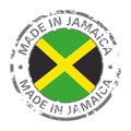 Made in Jamaica flag grunge icon