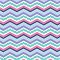 Colorful zigzag pattern seamless vector