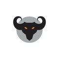 evil head bull illustrations concept