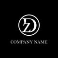DZ initial logo design inspiration