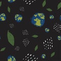 Earth, enviroment, leaves background for your design