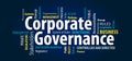 Corporate Governance Word Cloud