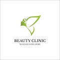 Beauty butterfly logo, salon and spa logo concept.