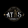 Beer vector logo. Beer label template