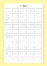 Free handwriting pages for writing numbers Learning numbers, Numbers tracing worksheet for kindergarten