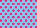 Blue And Pink Polka Dot Background