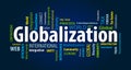 Globalization Word Cloud Royalty Free Stock Photo