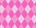 Pink Argyle Background
