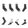 Sock clipart sock drawing sock icon symbol isolated on white background vector