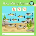 Illustrator of How many animal six