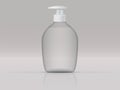 Packing with liquid soap Mock Up Vector Template