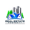 House of real estate property logo