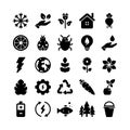 Nature Solid Icons Pack