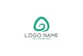 Vector abstract logo design template