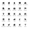 Construction Solid Icons Pack