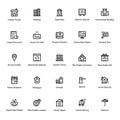 Construction Line Icons Pack