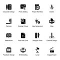 Photography Tools Solid Vectors