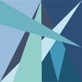 Abstract blue color schemes background