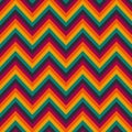 Chevron zigzag seamless pattern. Vector illustration