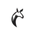 Horse logo design inspiration vector template Royalty Free Stock Photo