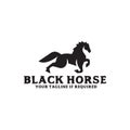 Horse logo design inspiration vector template Royalty Free Stock Photo