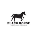Horse logo design inspiration vector template Royalty Free Stock Photo
