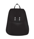 Black modern woman backpack