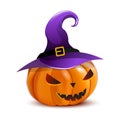Helloween pumpkin with hat