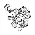 Vector Ilustration Ornament Floral vintage Decoration