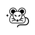Rat, mouse icon / vermin,pest