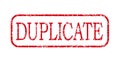 Stamp often used in business / DUPLICATE