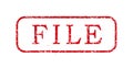 Stamp often used in business / FILE