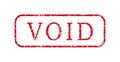 Stamp often used in business / VOID Royalty Free Stock Photo