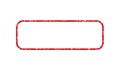 Rubber stamp template illustration Royalty Free Stock Photo