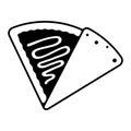 Crepe illustration icon