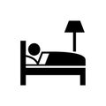 Major public information symbols for Japan / Hotel, bed, rest