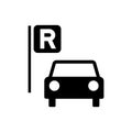 Major public information symbols for Japan / rent a car