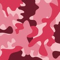 Military camouflage cloth pattern background. Background and texture for design Royalty Free Stock Photo