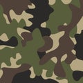 Military camouflage cloth pattern background. Background and texture for design Royalty Free Stock Photo