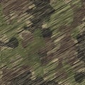 Military camouflage cloth pattern background. Background and texture for design Royalty Free Stock Photo