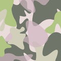 Military camouflage cloth pattern background. Background and texture for design Royalty Free Stock Photo