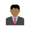 Faceless business man avatar illustration