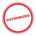 Authorized stamp