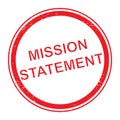 Mission statement stamp