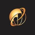 Golden Globe logo vector