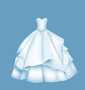 White princess dress