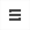 Letter E Logo Template Design Royalty Free Stock Photo