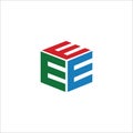 Letter E Logo Template Design Royalty Free Stock Photo